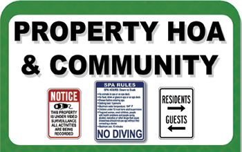 Property Management Signs for Sale